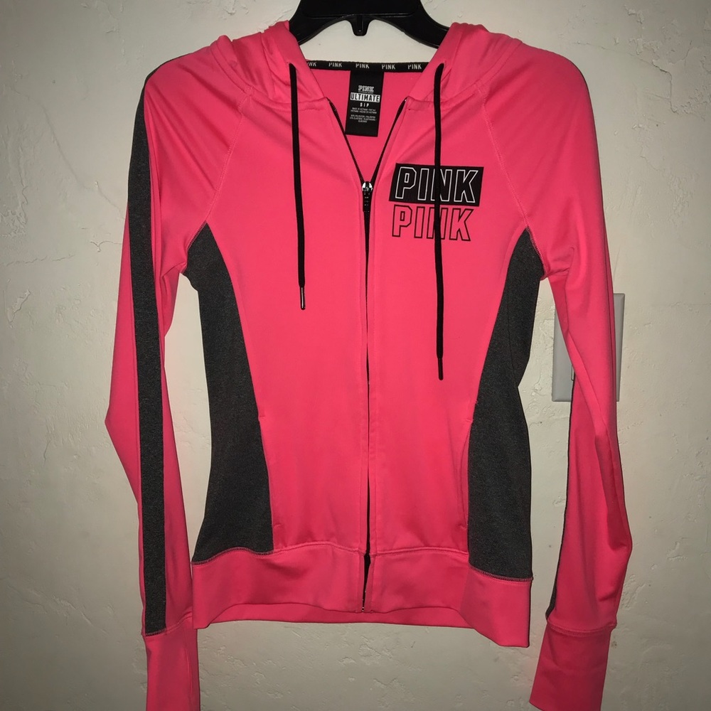 Pink Athletic Zipup